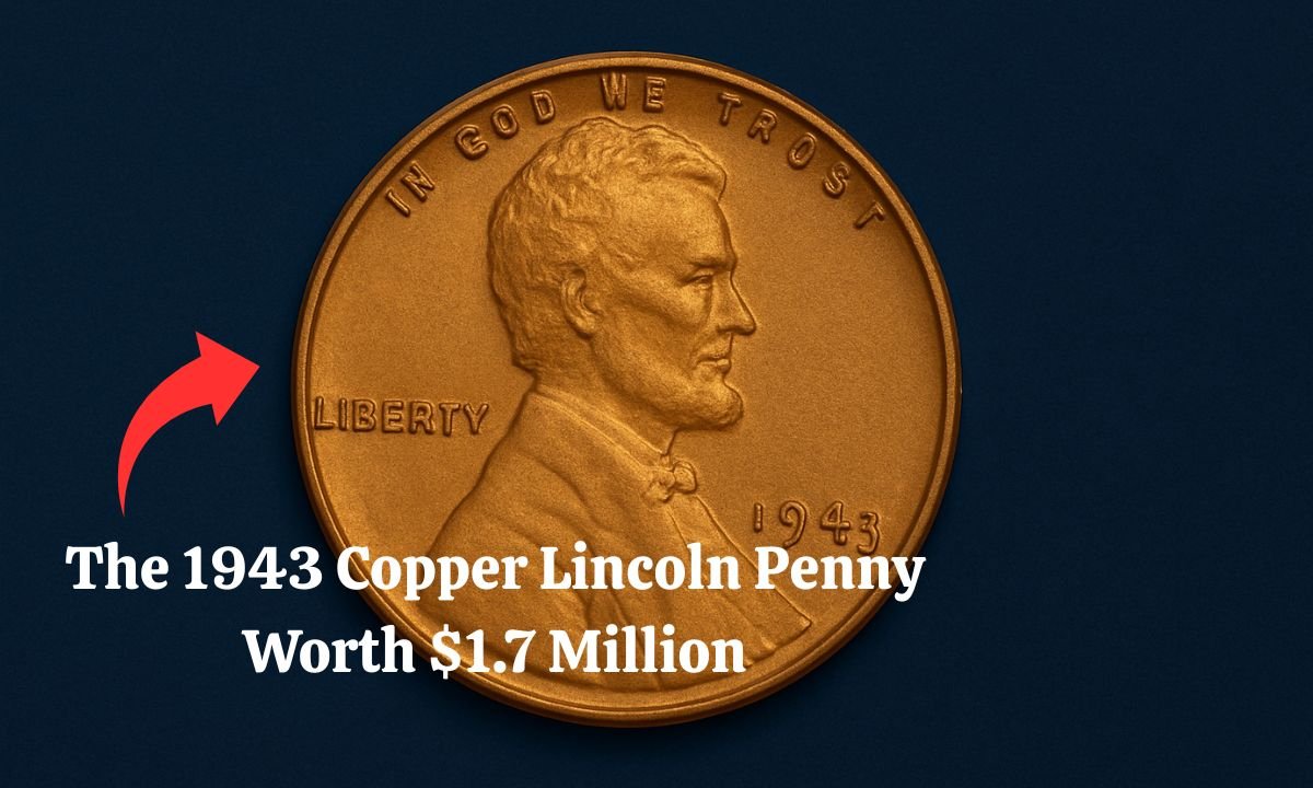 The 1943 Copper Lincoln Penny Worth $1.7 Million