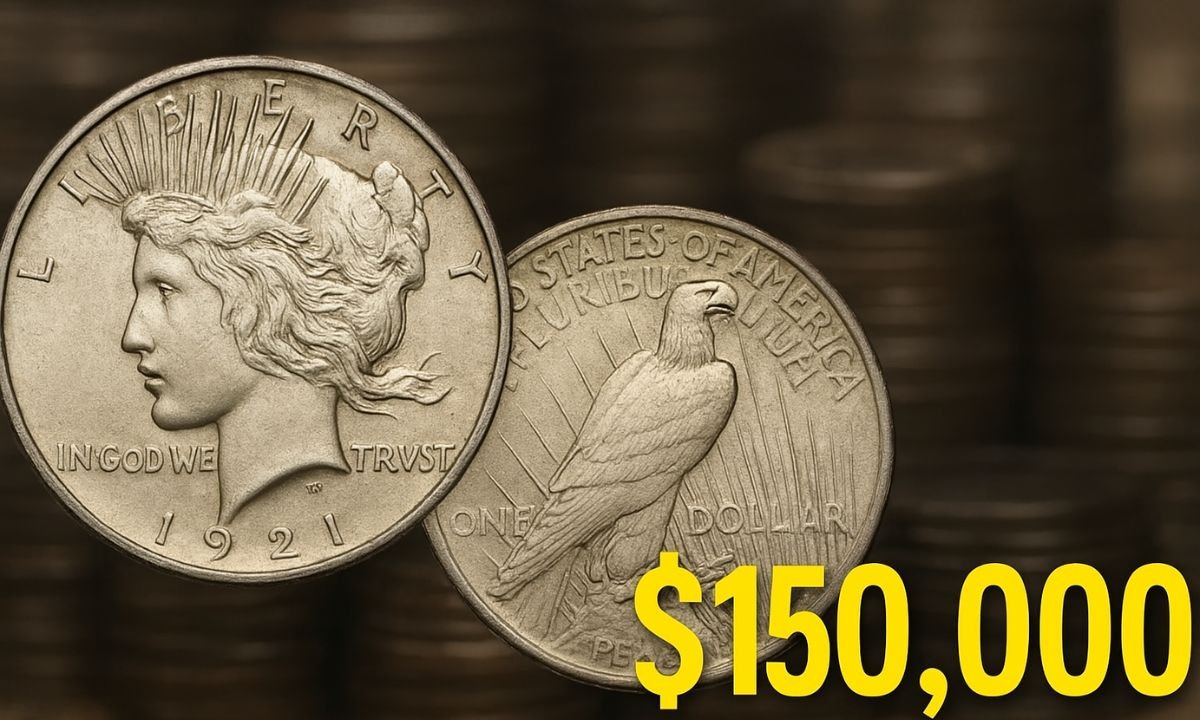 The 1921 Peace Dollar Just Sold for $150,000 – Still Found in Collections Today